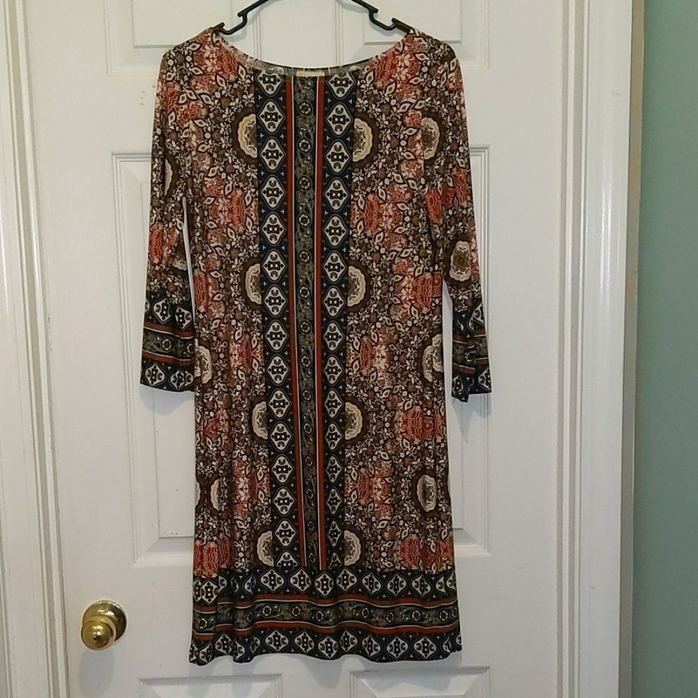 Haani printed dress  Sz S NWOT